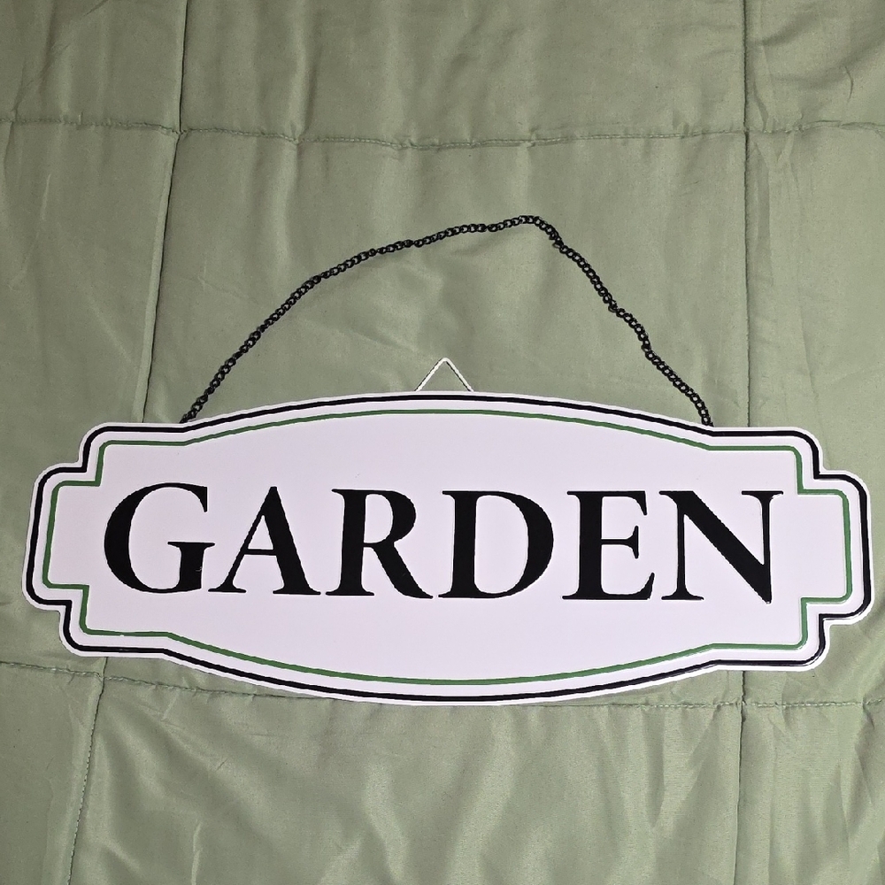 Garden Hanging Sign